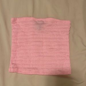 Pink Stretchy Tube Top